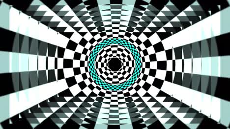 Kreise,-Quadrate,-Zoom,-Optische-Täuschung