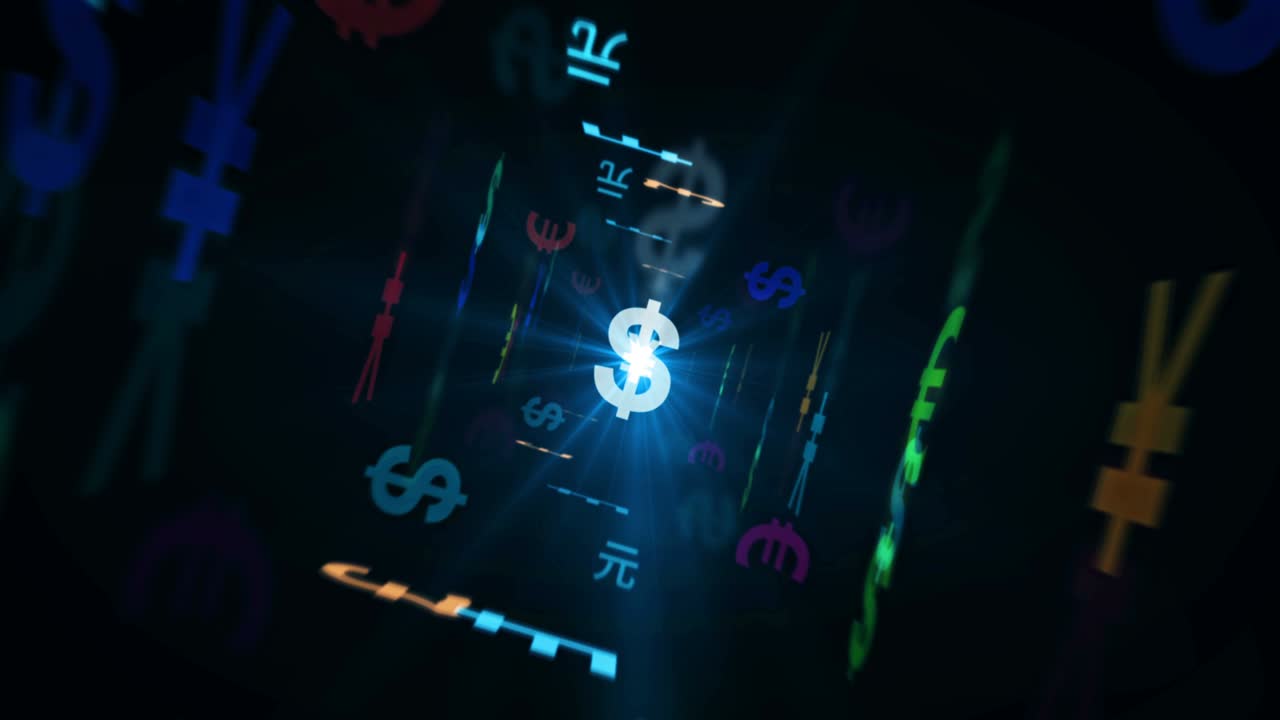 통화 위의 비행 속도 텍스트 루프 추상적인 개념