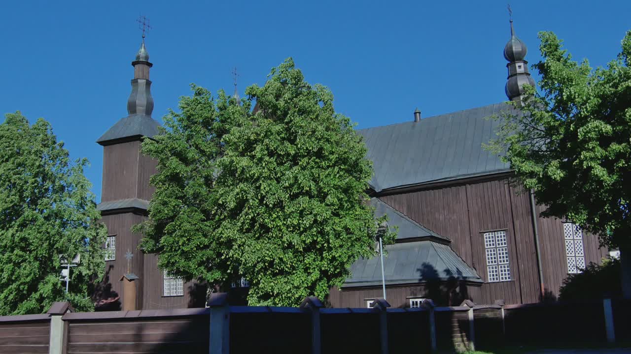 Wooden St. Joseph Church in Kedainiai, Lithuania