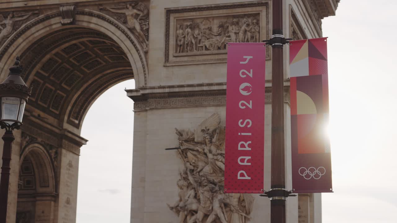 Paris 2024 Olympics: Arc de Triomphe