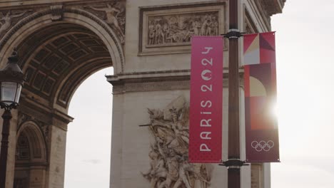 paris 2024 olympics: arc de triomphe