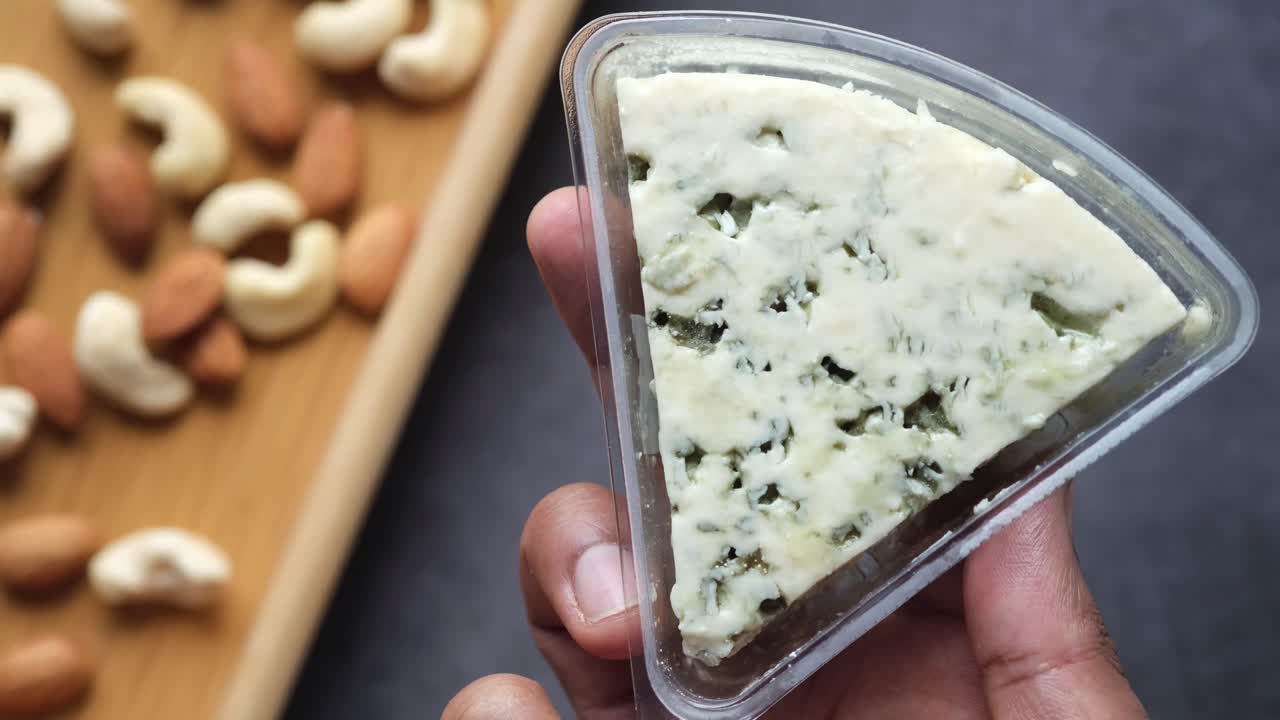 Blue Cheese Wedge with Nuts