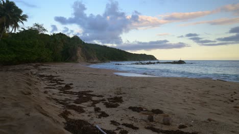 rocky coastline along the ocean.