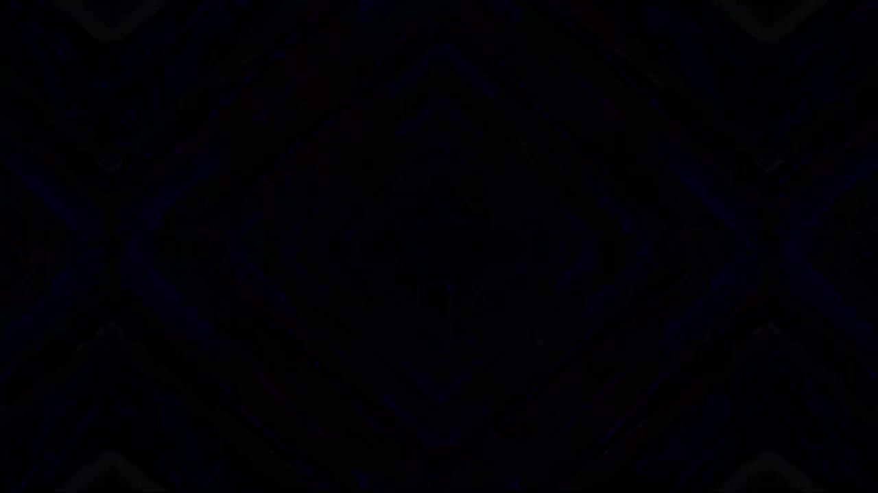 Abstract Geometric Tunnel with Pulsing Neon Lights