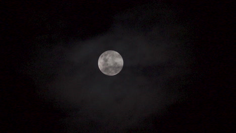 supermoon on a cloudy day in november 2024 - brazil.