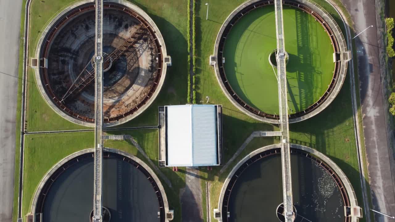 Circular waster water treatment plant