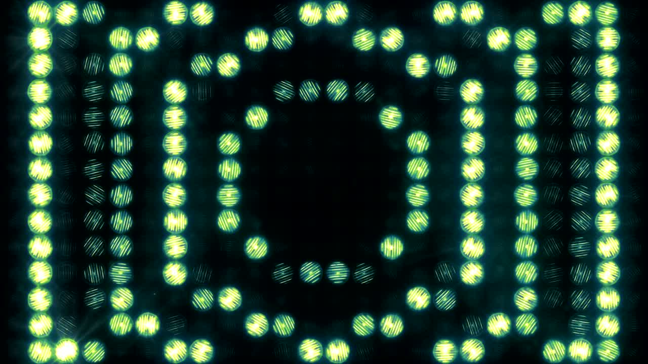 Un lampeggio a motivi del muro di luce, in loop