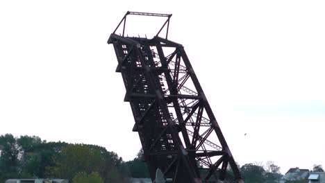 Crook-Point-Klappbrücke,-Providence,-Rhode-Island