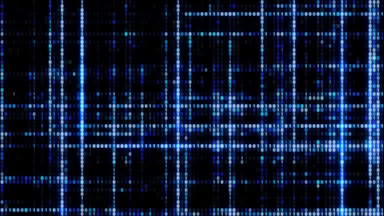 código de máquina hexadecimal de computador gerado aleatoriamente fundo tecnológico abstrato de um circuito sem costura
