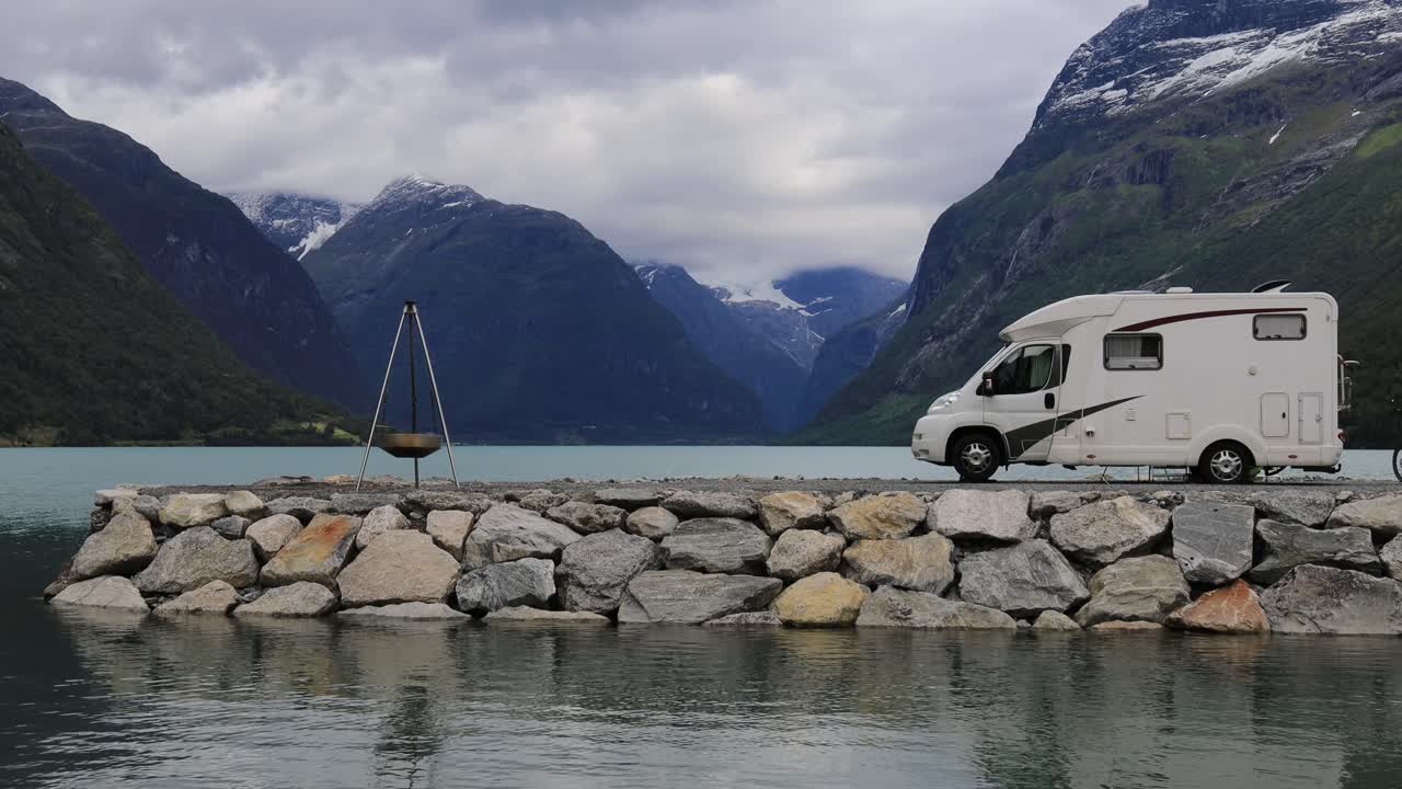 가족 휴가 여행 rv, 오토바이 휴가 여행