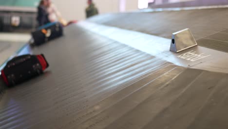 luggage carousel at an airport terminal