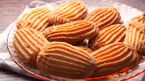 plate of delicious cookies