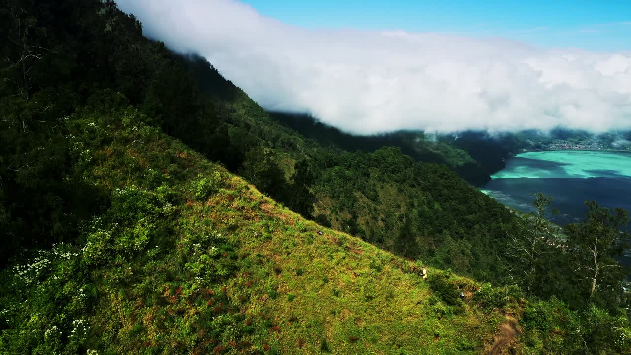 Rising Beyond Paradise: Bali's Mountains stand tall, shrouded in mystique and allure