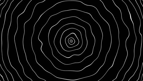 de fondo de ondas circulares. sin costuras