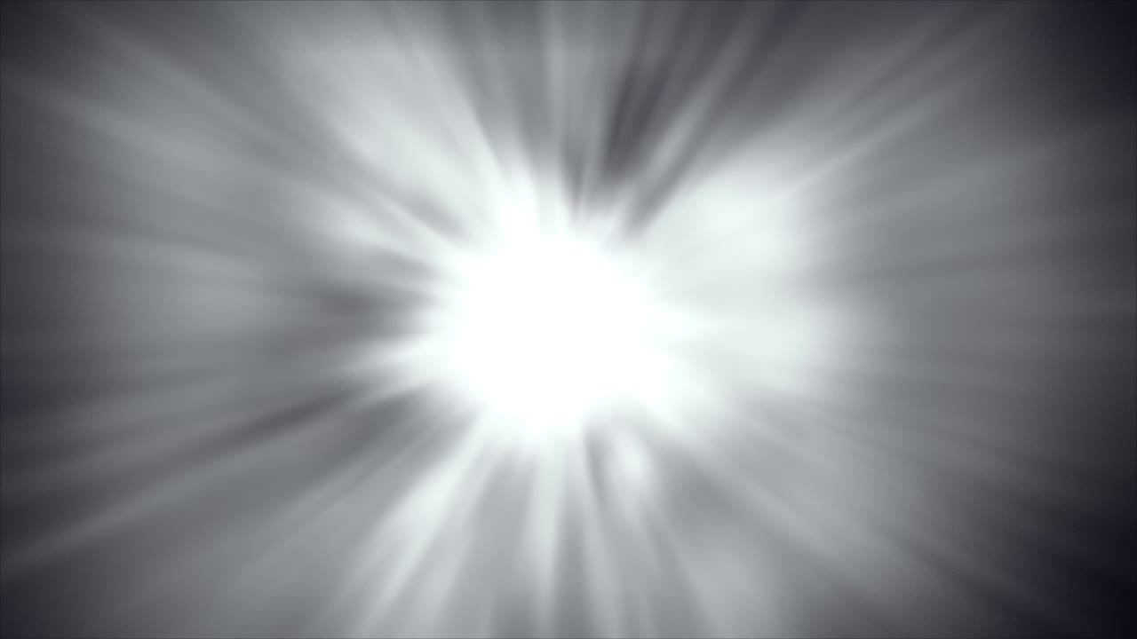 Starburst dynamic lines or rays. Seamless loop