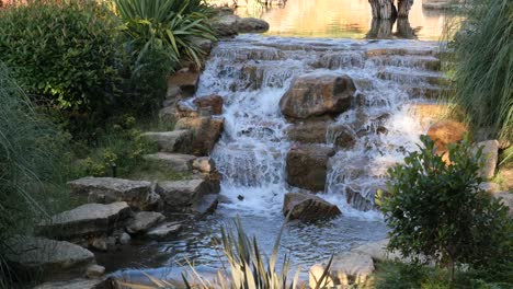 waterfall garden feature