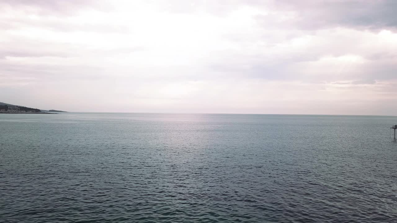 평온한 바다 전망