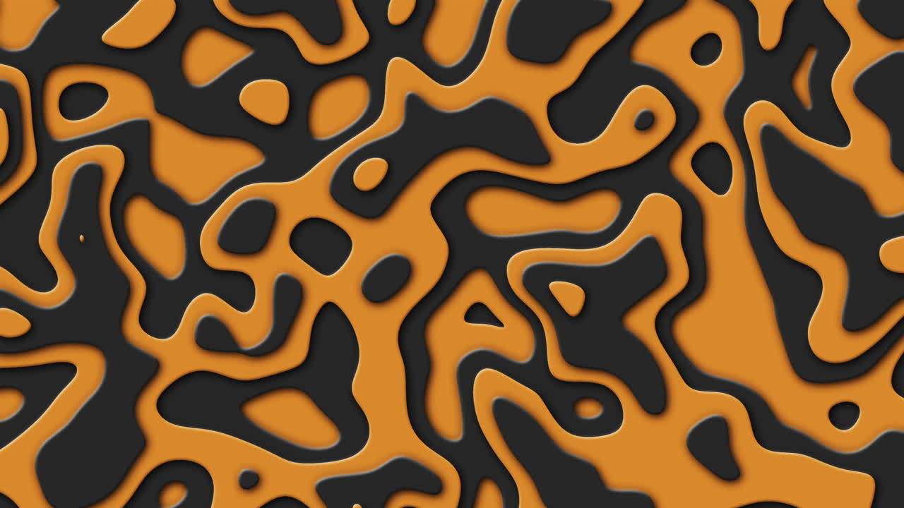 patrón abstracto naranja y negro