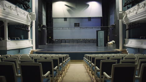 interior of the theater