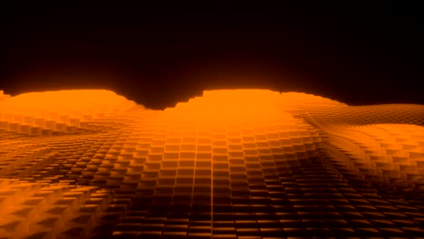 ondas 3d abstractas