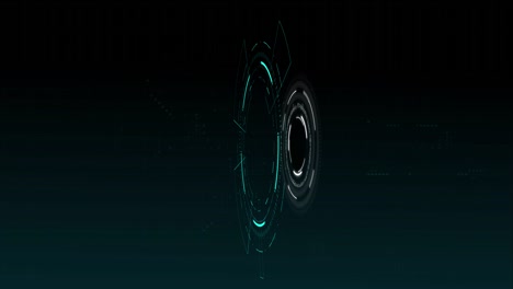 futuristic digital lock