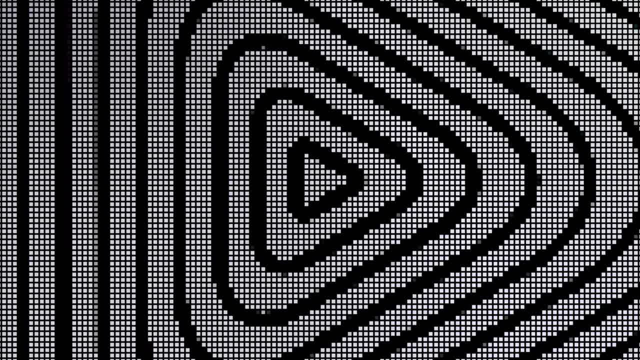 Abstract Black and White Geometric Pattern