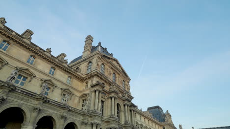 time lapse - historical building in france