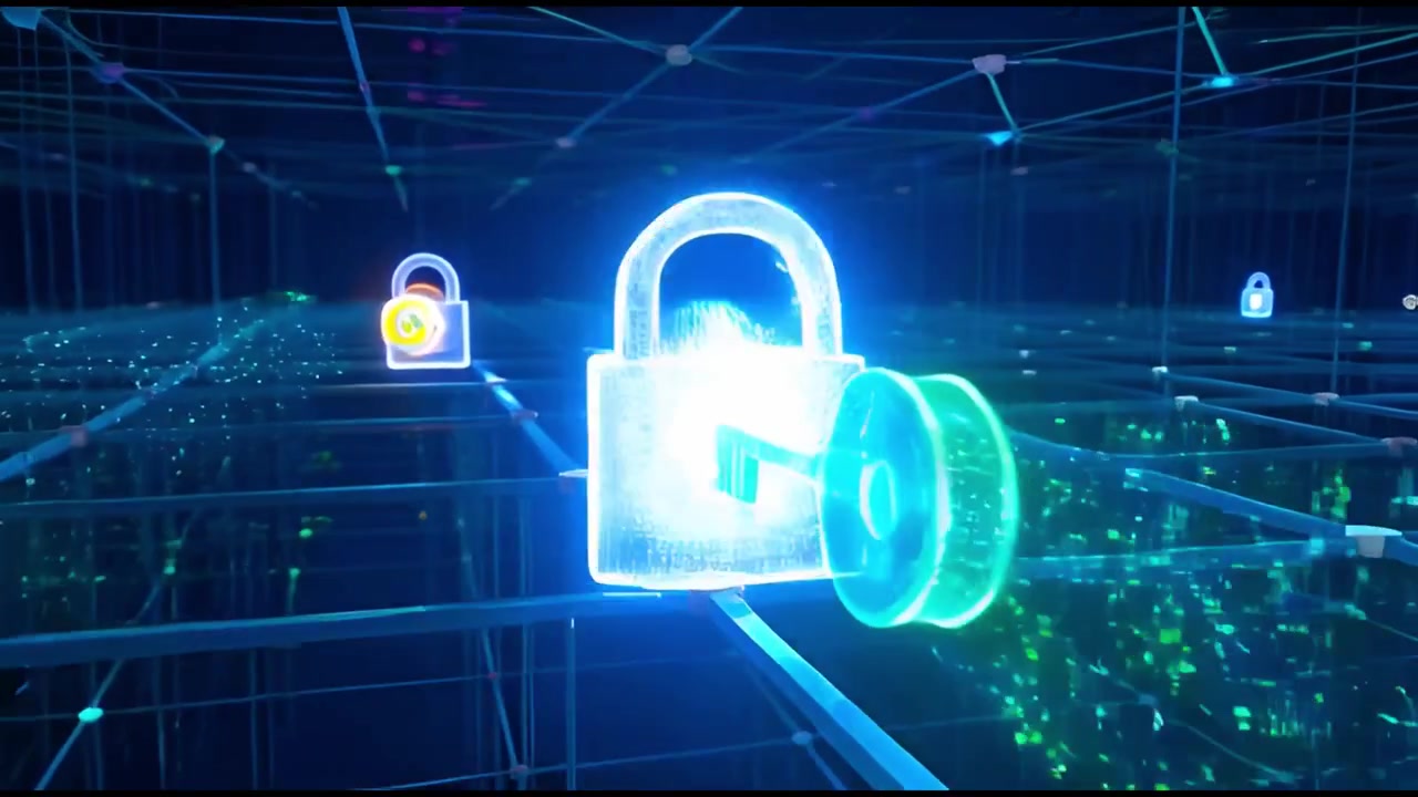 Digital Keys Unlocking Padlocks in a Cyber Network