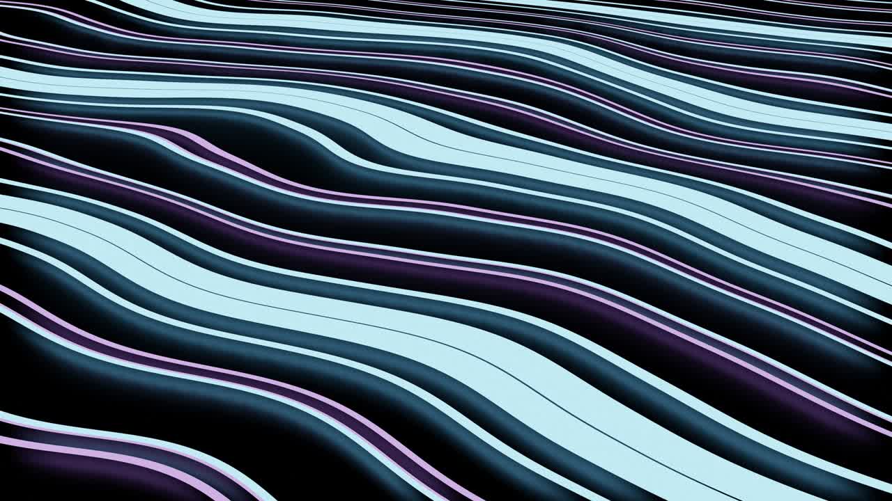 líneas onduladas fondo abstracto. bucle sin costuras