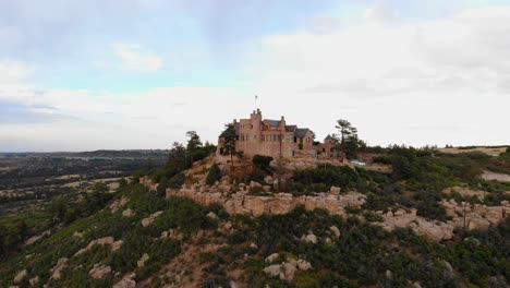 cherokee ranch castle in sedalia colorado usa