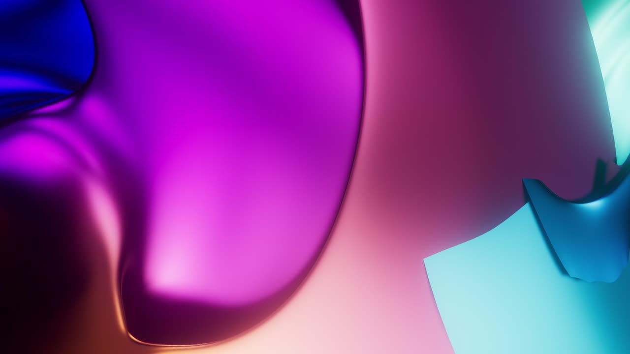 abstracto colorido 3d rotativo de fondo fractal de bucle