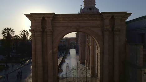 arequipa-cathedral,-peru-south-america