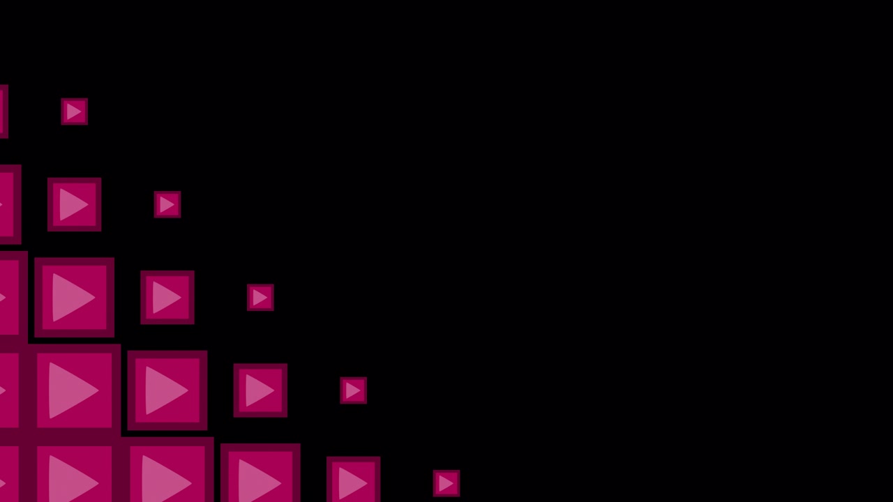 Repeating Pink Triangle Pattern on Square Background