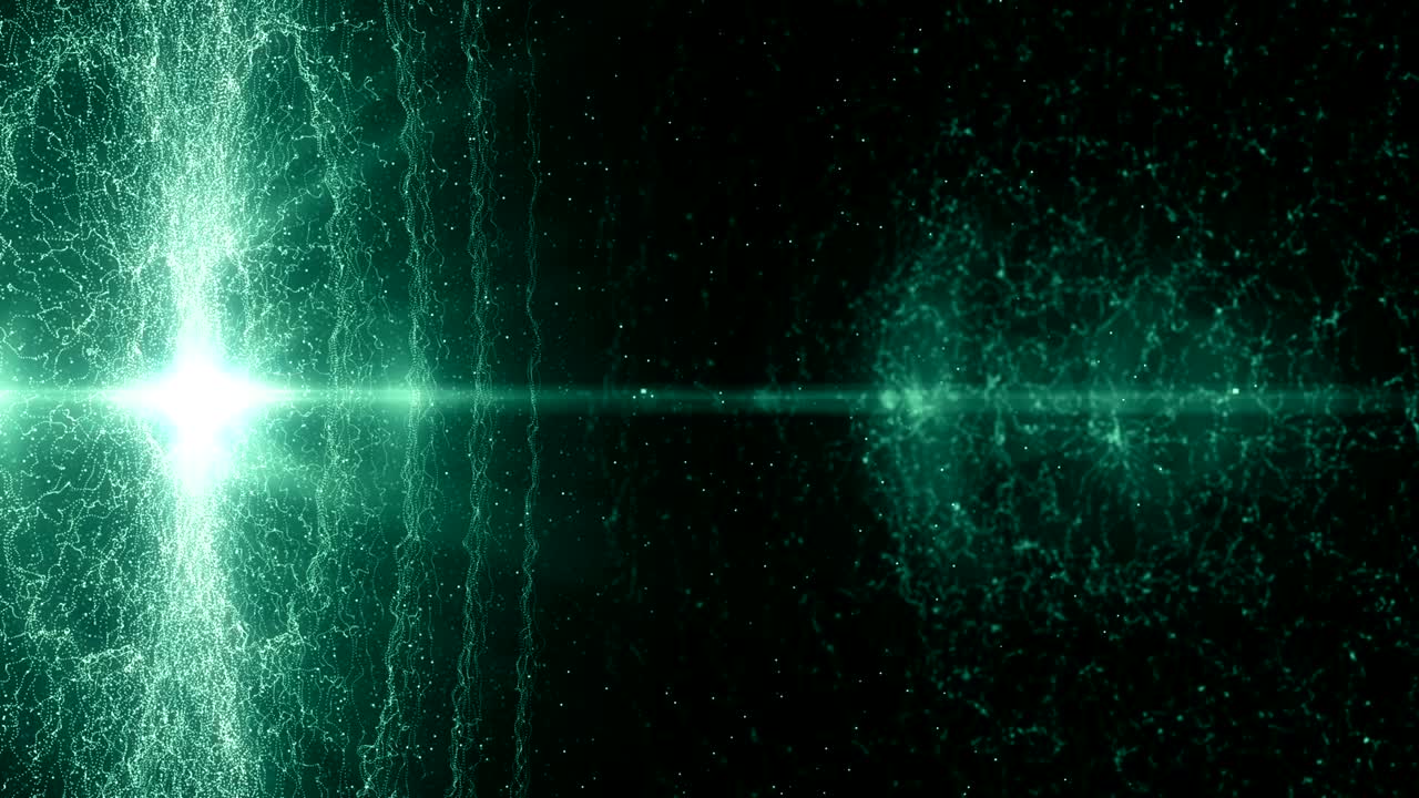 Particles dust abstract light bokeh motion titles cinematic background loop