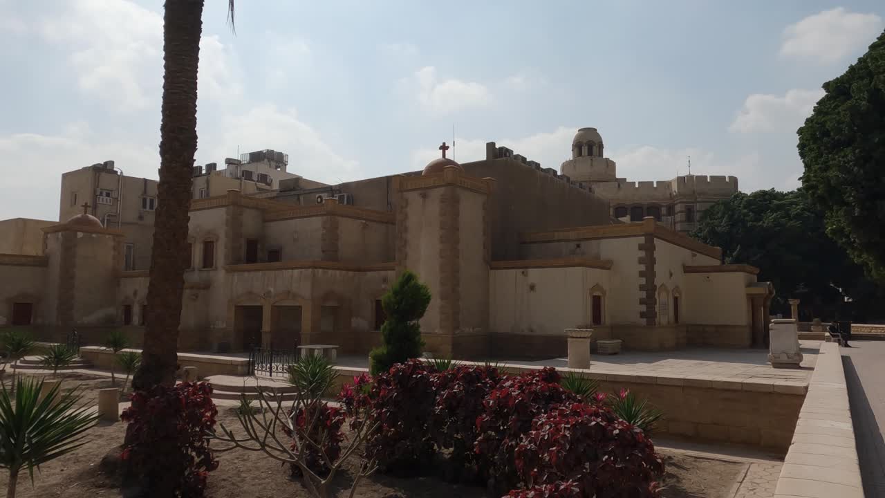 sitio histórico de el cairo copto, hermosa st
