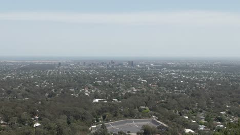 Los-Pinos-En-El-Valle-Revelaron-Un-Vasto-Paisaje-Urbano-De-La-Ciudad-De-Adelaida-En-El-Sur-De-Australia