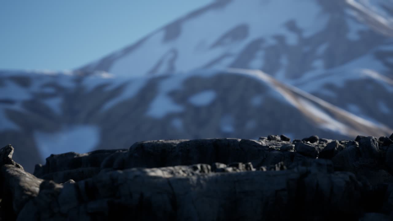 알프스 산맥 의 바위 와 돌