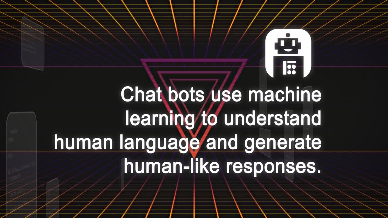 인공지능 텍스트 및 데이터 처리의 애니메이션