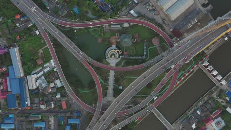 aerial scene of urban road in 4k 
multiple lane highway in bangkok thailand
traffic jam in twilight, nightmultiple lane highway in bangkok thailand