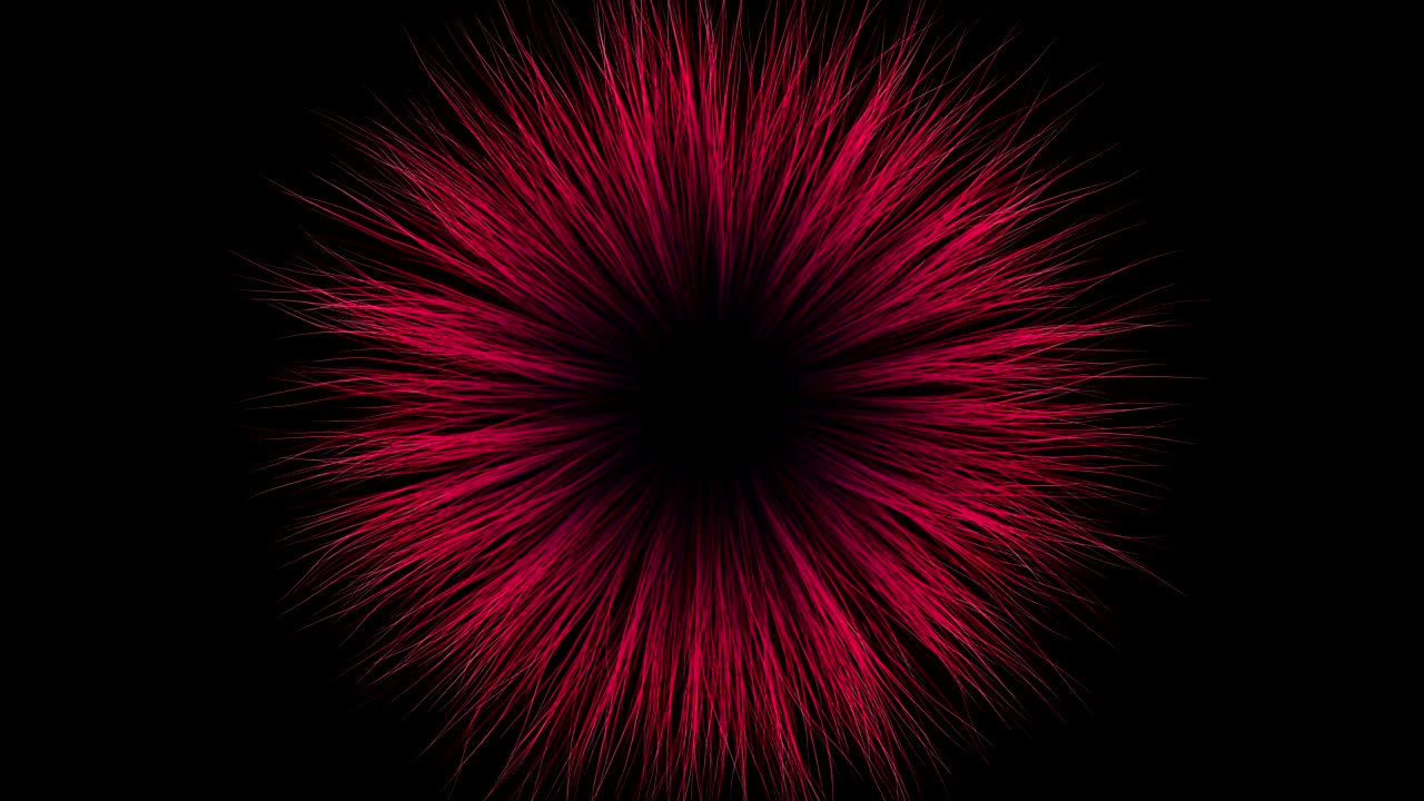 Abstract Ring Background. Hair Design