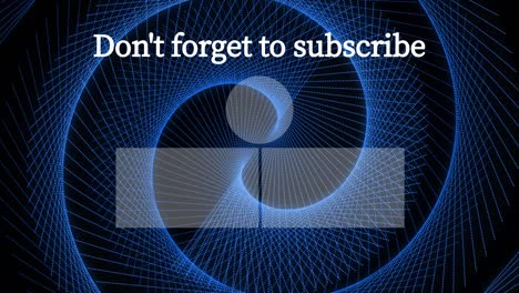 Cool stylish end card ending screen motion graphics