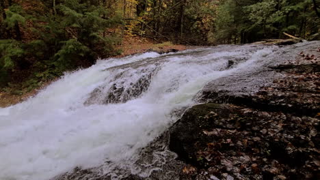 Wild-slide-Hatchery-falls-Muskoka-Camp-Ramah-Ontario-Canada