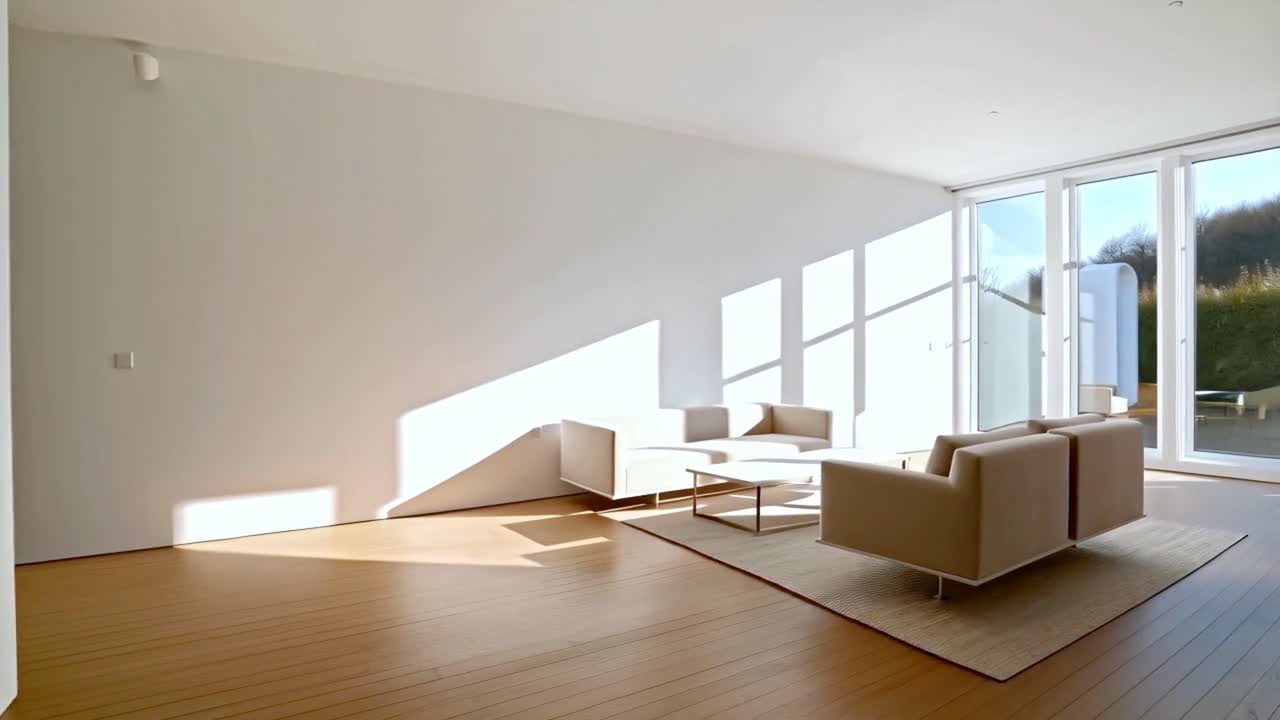 interior moderno de la sala de estar