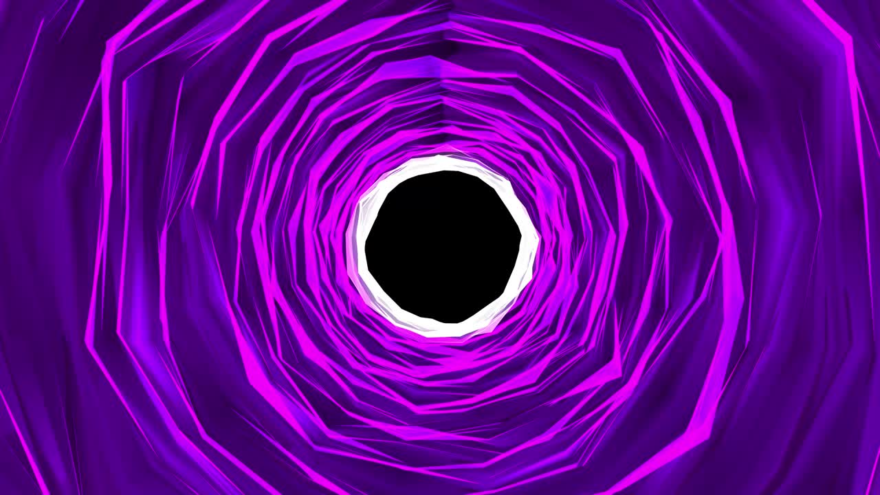 fondo de movimiento de túnel sin costuras 4k