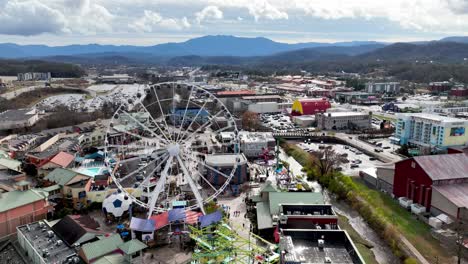 비둘기 포지 (pigeon forge) 테네시 (tennessee) 하이 에어리언 (high aerial push)