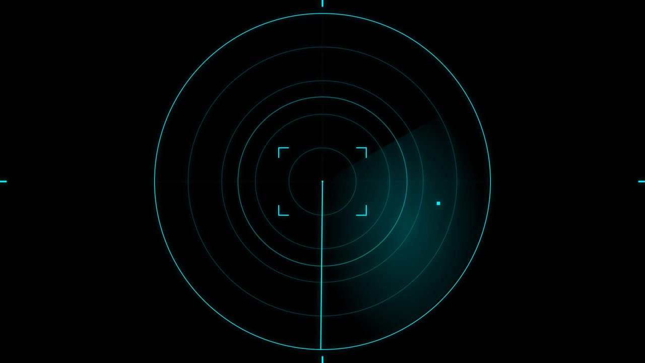 Digital Radar Screen Scanning for Targets