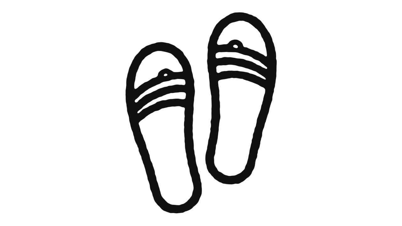 바다 & 해변 아이콘 애니메이션 영상 & 알파 채널