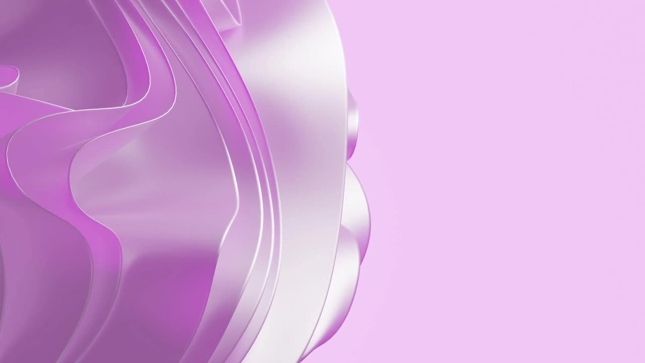 A Elegant Waves of Pink