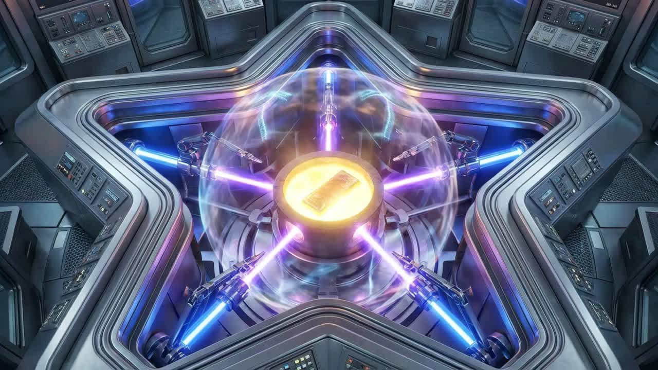 Reattore stellare futuristico