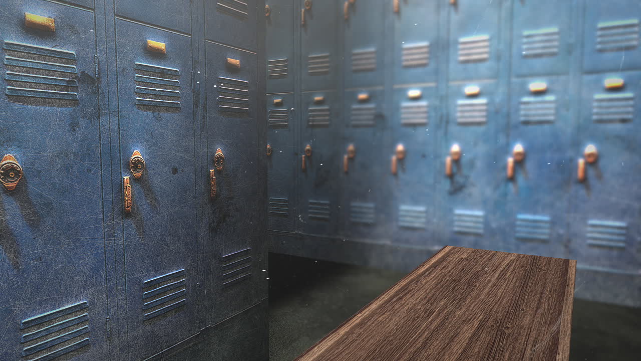 движение камеры в школьной раздевалке образование фон 1